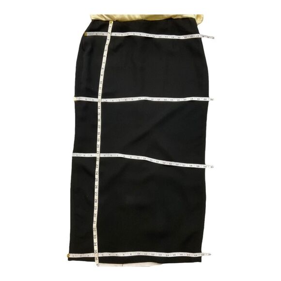 Dana Buchman Women’s Vintage CAFE RUSSE    Ivory And Black Dress .Size 12. - Picture 14 of 15